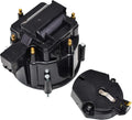 Blue Distributor Cap Rotor and Coil Cover Kit 6 Cylinders W578
