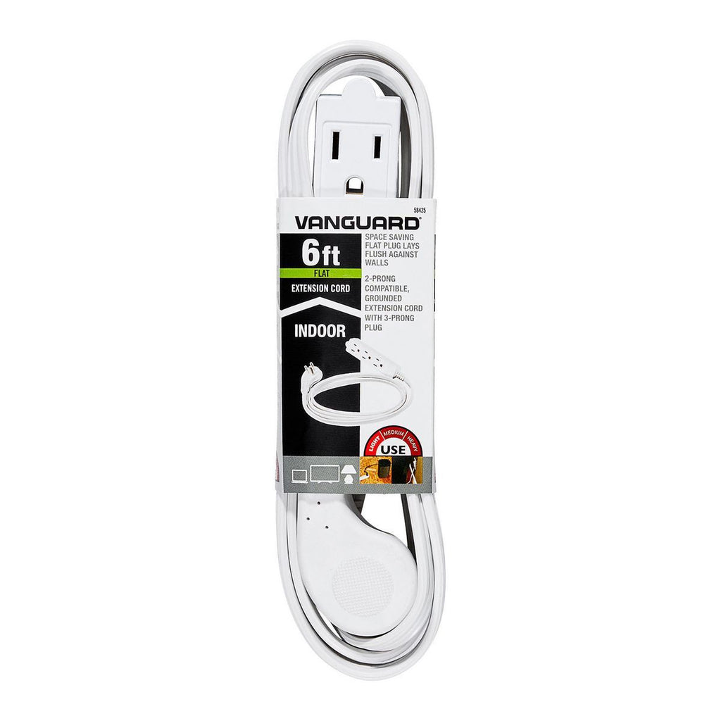 White 3 Outlet Indoor Power Strip G77009