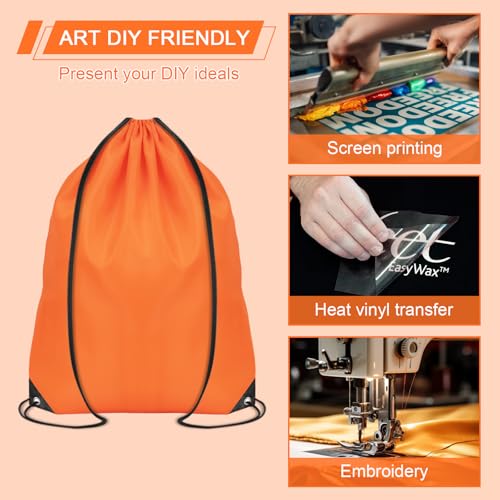 30 Pcs Nylon Drawstring Backpack E68596