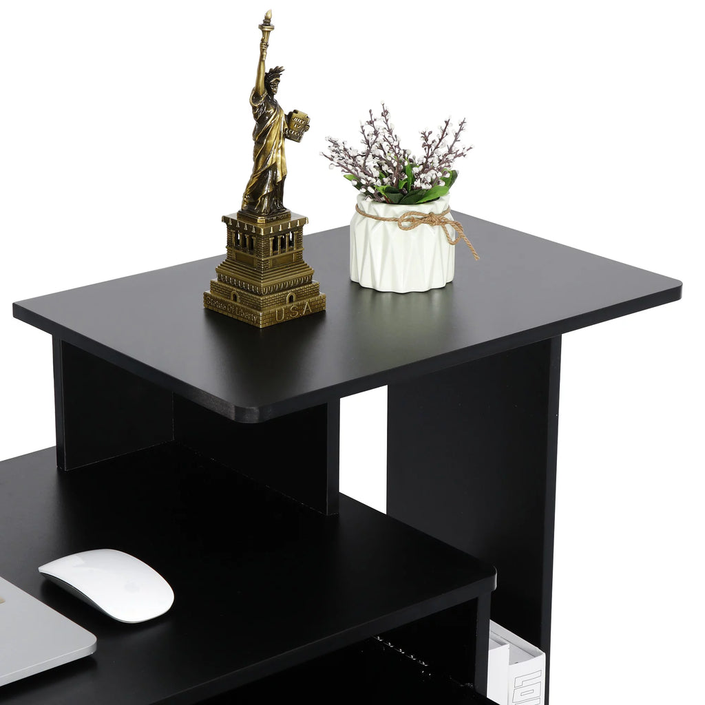Compact Laptop Desk with Side Drawer M7346