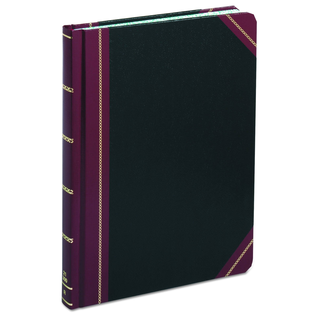 Columnar Book, Black Cover, 300 Pages V54224