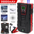Car Jump Starter 5000A Peak 99800mAh Battery Portable Power Bank T728