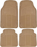Heavy Duty 4pc Front & Rear Rubber Floor Mats J660254