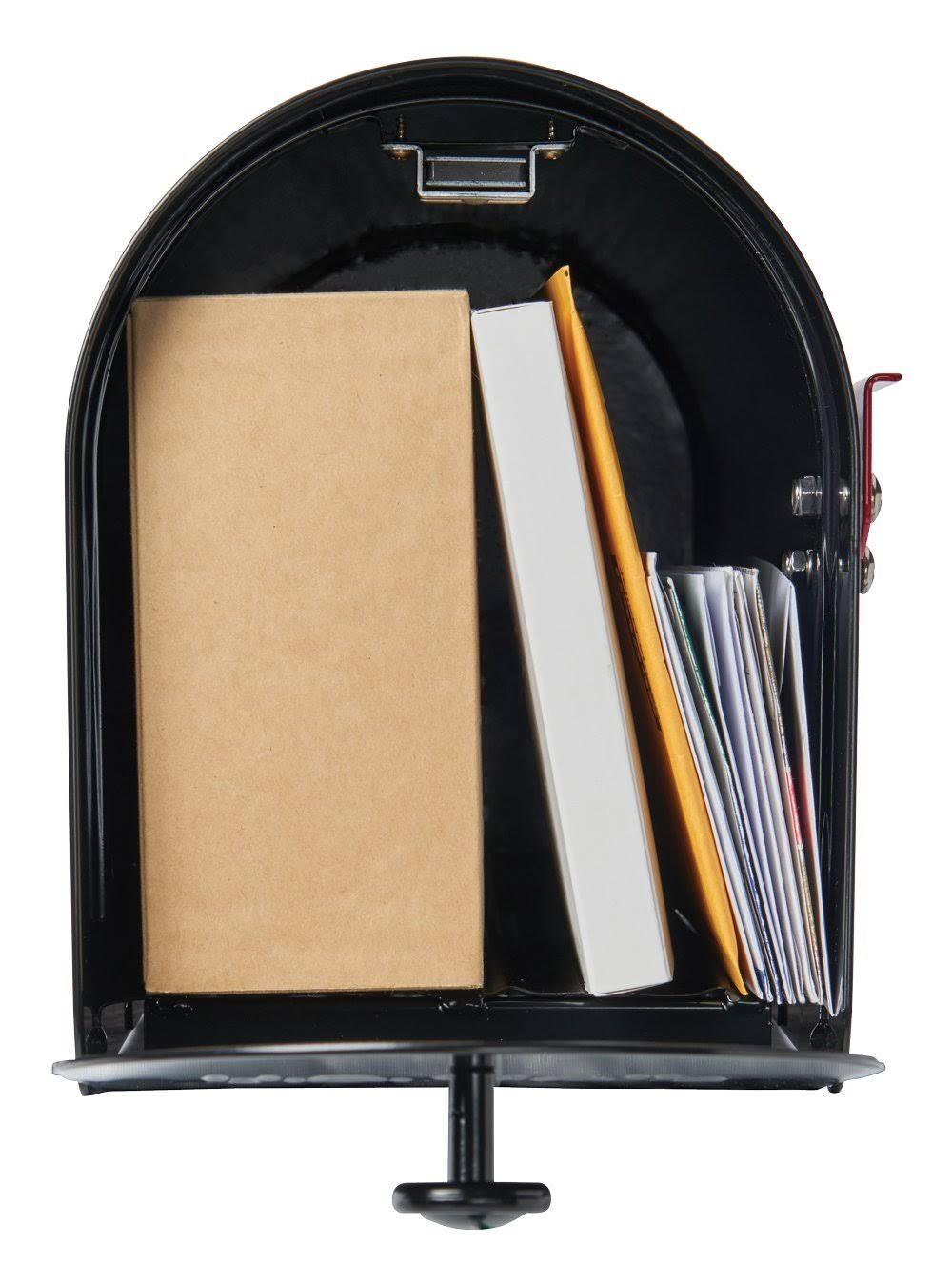 Black Tuff Body Mailbox U86320