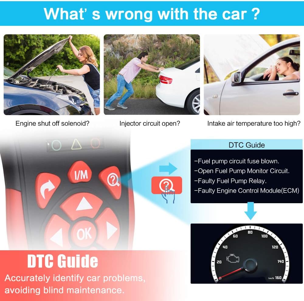 OBD2 Scanner Diagnostic Code Reader Pack of 2 L7573
