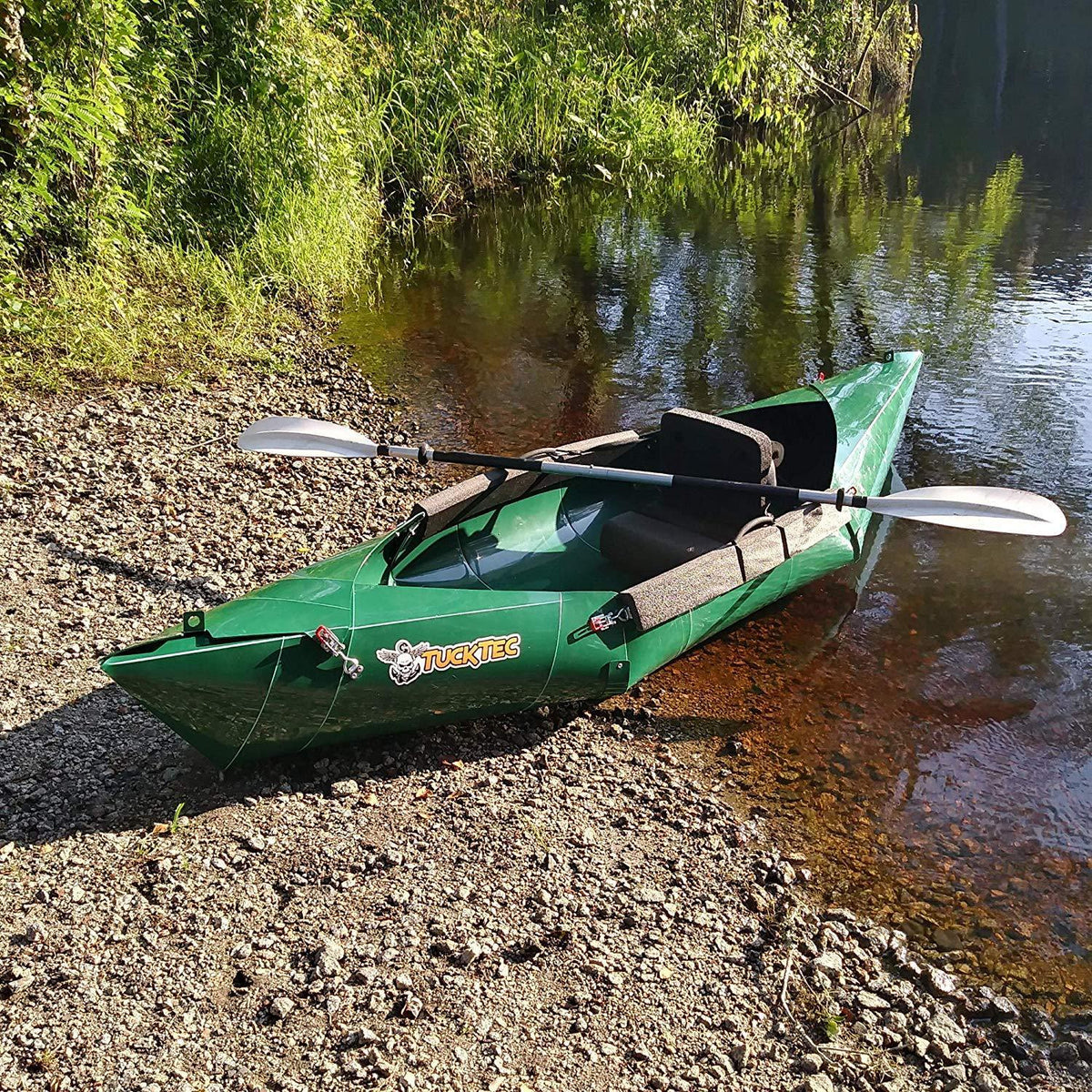 10 Ft Foldable Kayak Dark Yellow V6796