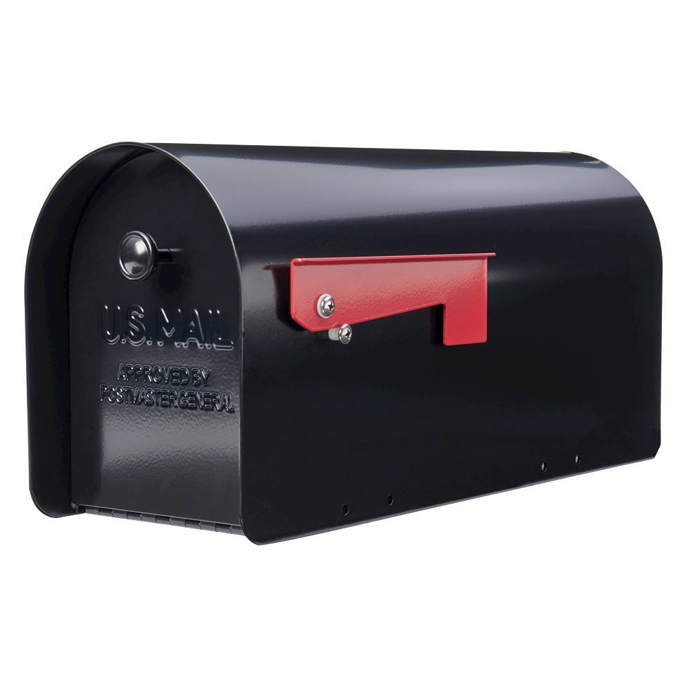 Black Tuff Body Mailbox U86320