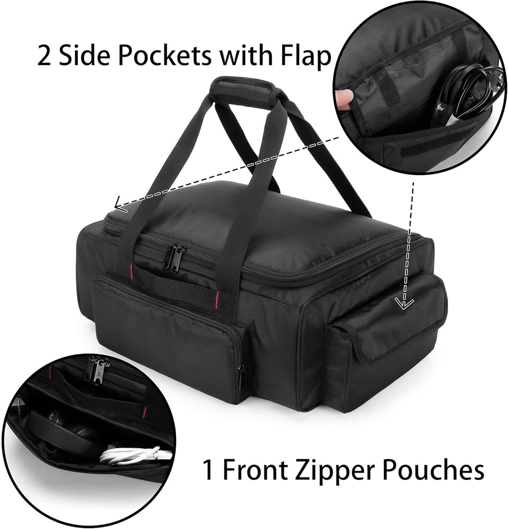Black Underseat Truck Storage Organizer with Detachable Divider G38846
