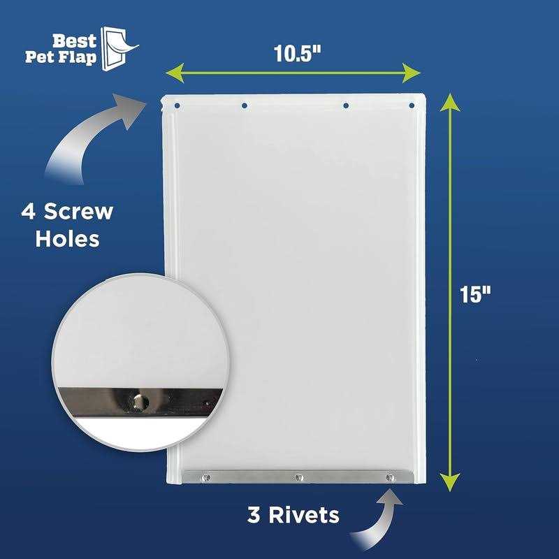 XL Replacement Dog Door Flap D1835
