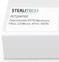 Polycarbonate Membrane Filters 47mm 100/pk N242