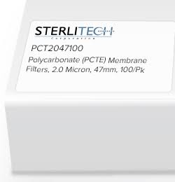 Polycarbonate Membrane Filters 47mm 100/pk N242