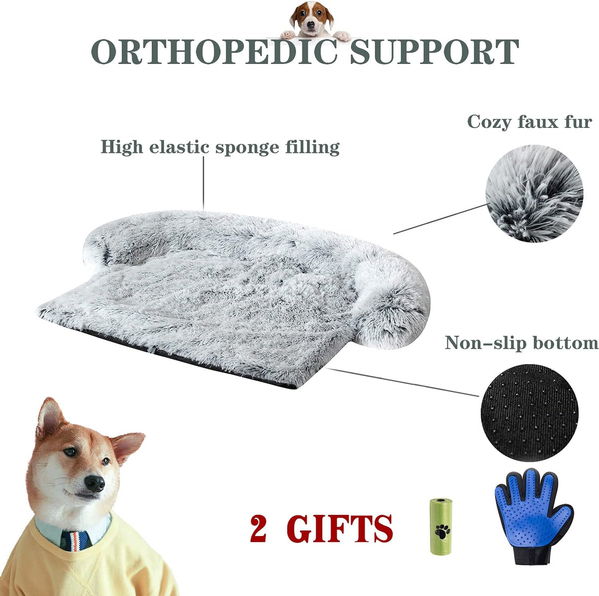 Waterproof Nonskid Pet Bed Mat R121