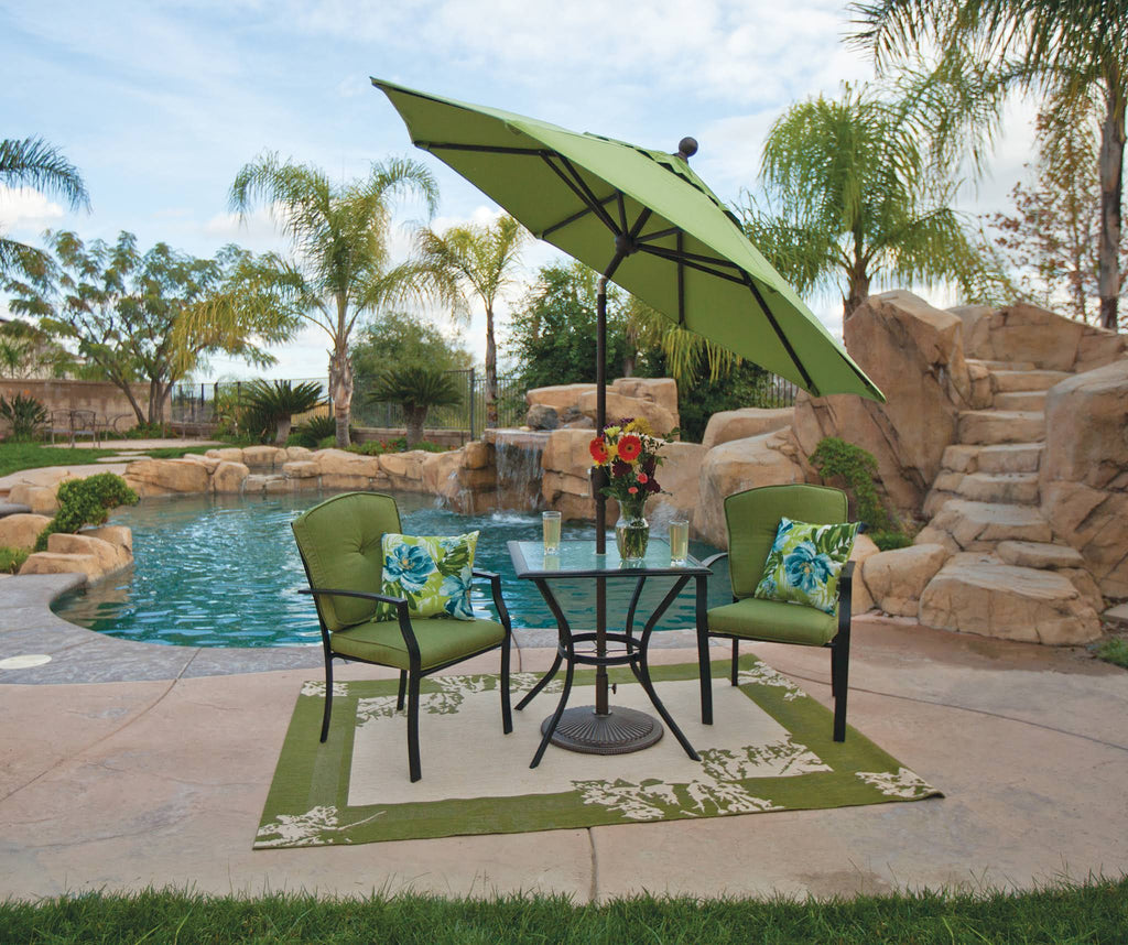 Forest Green Market Umbrella F996494