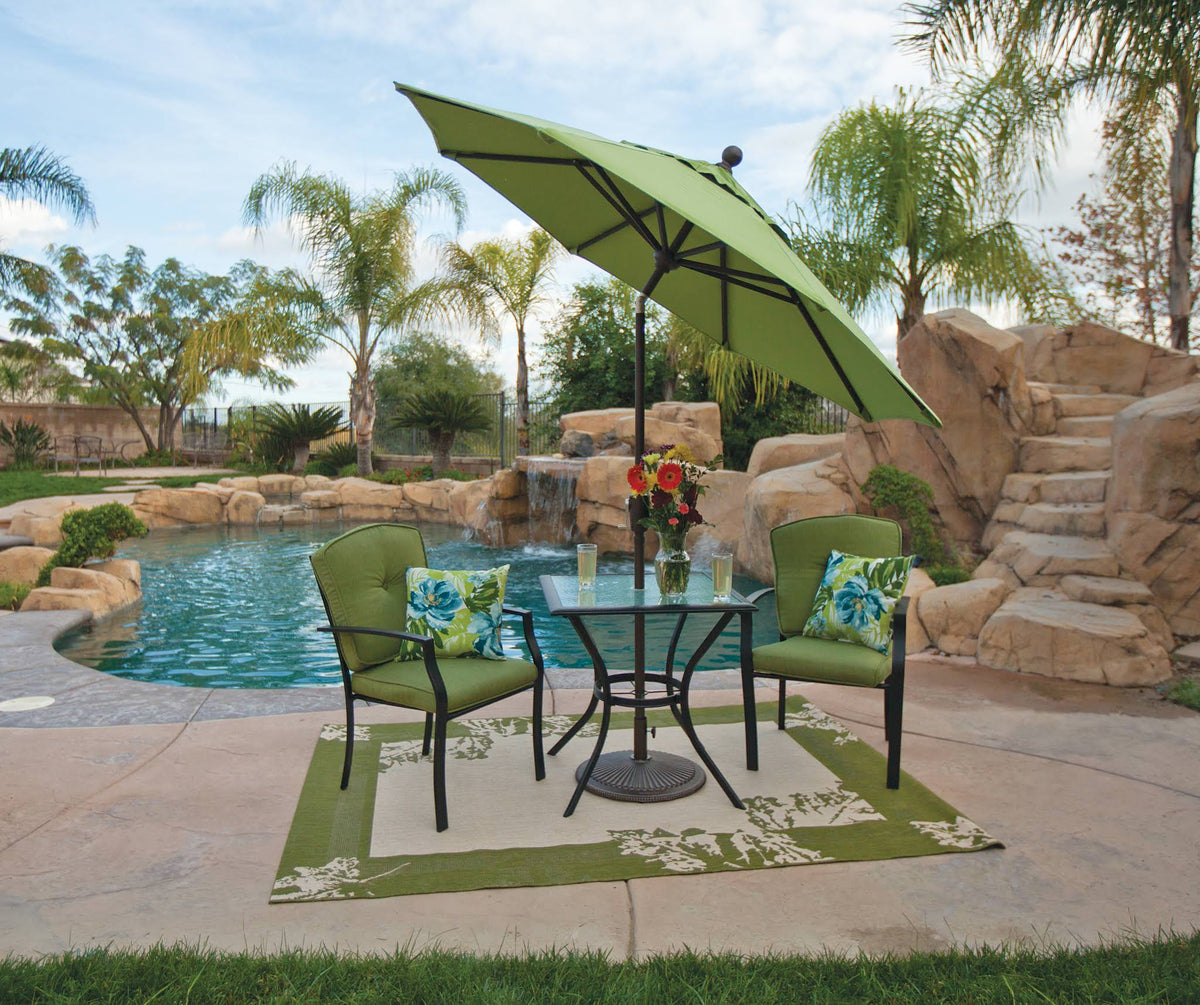 Forest Green Market Umbrella F996494
