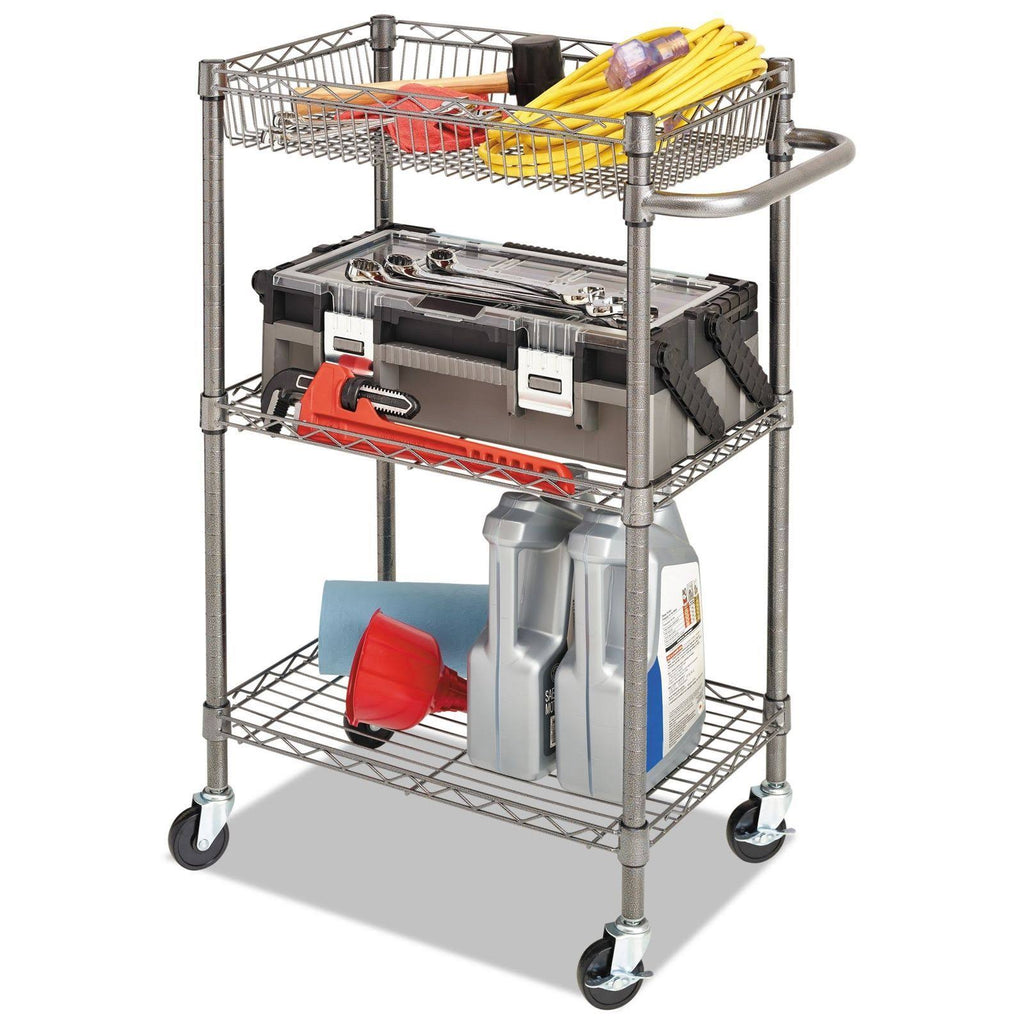3-Tier Wire Rolling Cart O71820