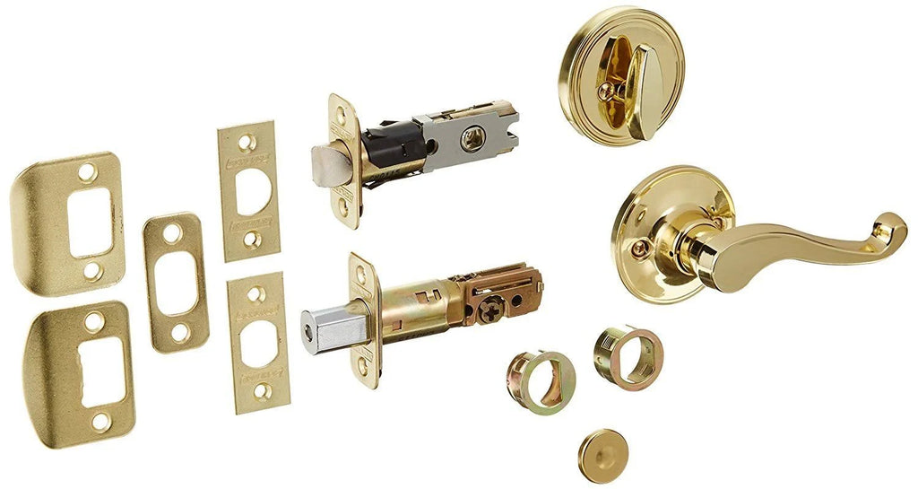 Bright Brass Single Cylinder W7443