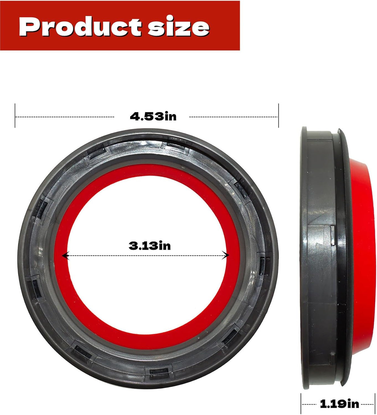 Dust Bin Top Fixed Sealing Ring Replacement for Dyson V11 V15 SV14 SV15 SV22 V961