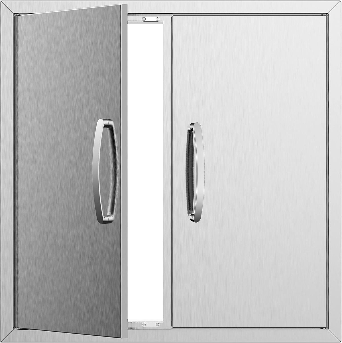 Stainless Steel 24''W x 24''H Outdoor Kitchen Doors V14852