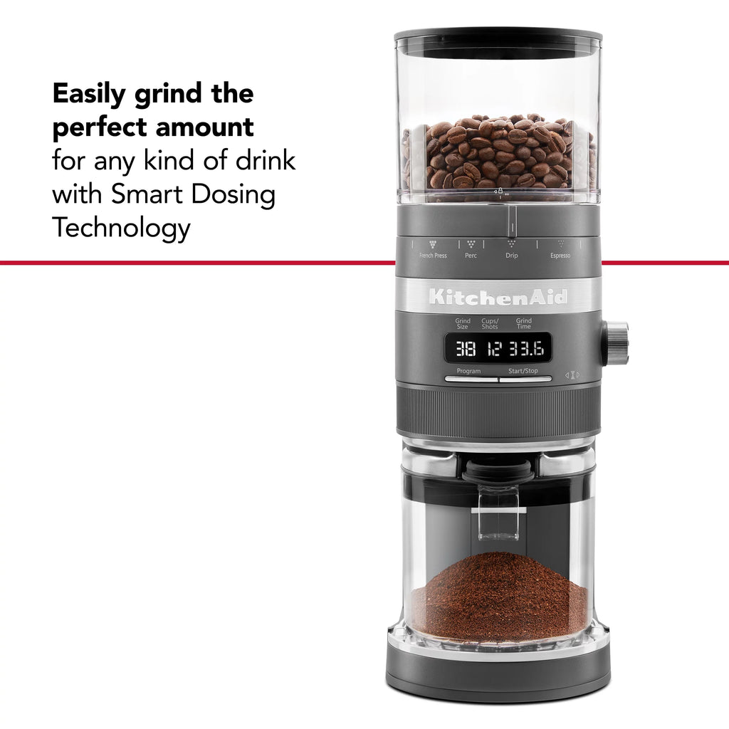 Charcoal Grey Burr Coffee Grinder H459