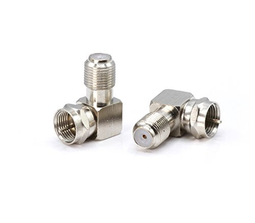 4 Pack 90 Degree Coaxial Cable Connector X806