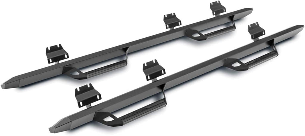 Cab Length Textured Black Running Boards Q677608