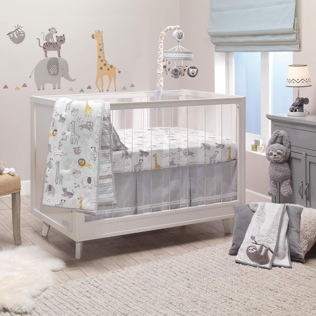 Multicolor Musical Baby Crib Mobile Soother Toy Z203287