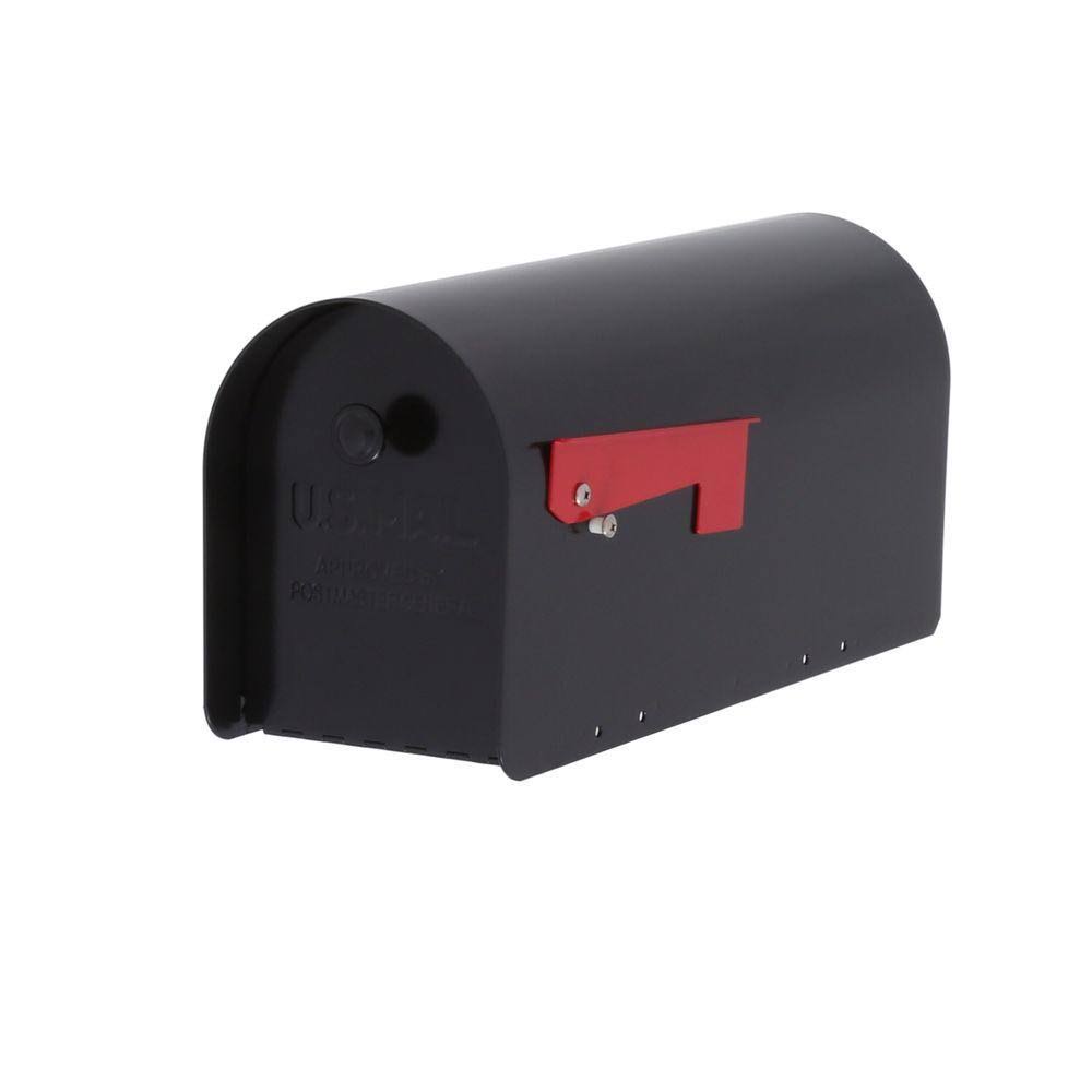 Black Tuff Body Mailbox U86320
