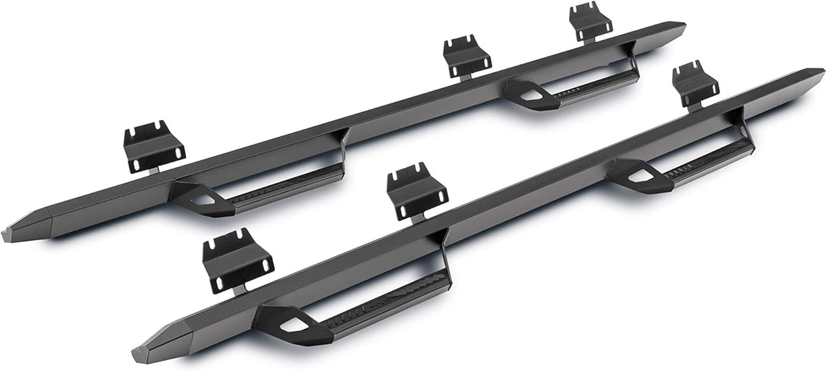 Cab Length Textured Black Running Boards Q677608