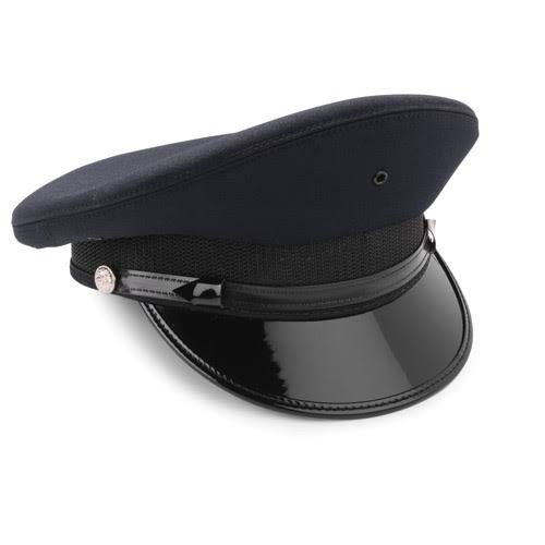 Black Polyester Cap P4156