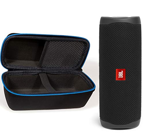 Black Waterproof Portable Wireless Bluetooth Speaker with Hardshell Case T8810