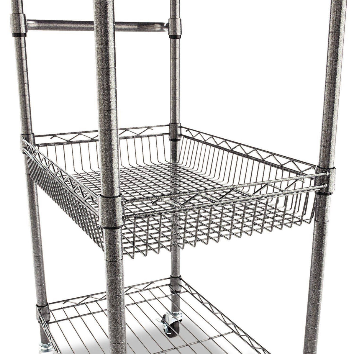3-Tier Wire Rolling Cart O71820