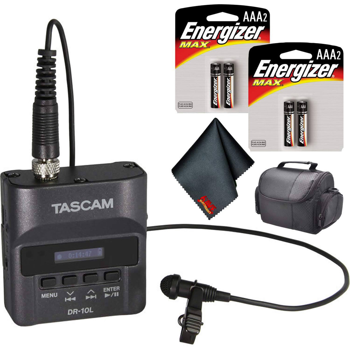 Digital Audio Recorder with Lavalier Mic C69032
