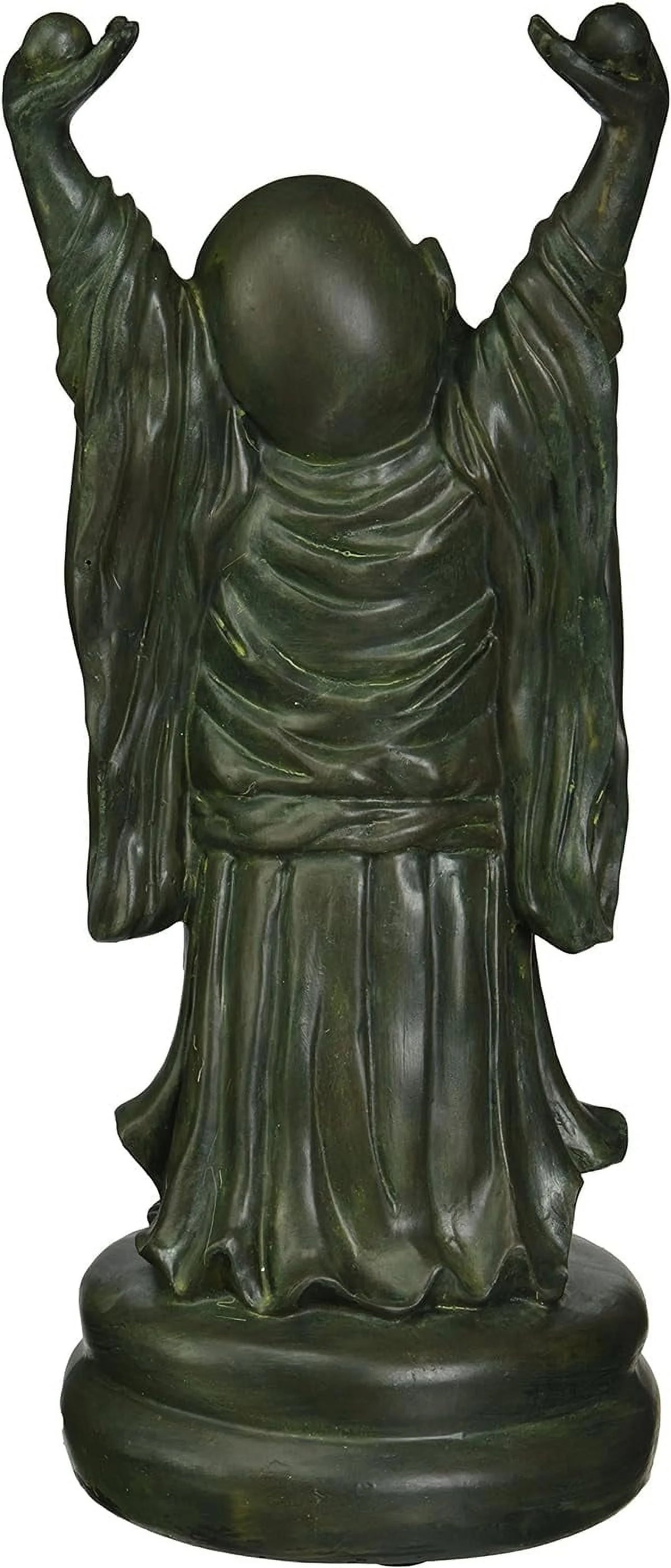 13 Inch Polyresin Bronze Verdigris Finish Statue G1989