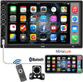 Double Din Car Stereo with Backup Camera J98652