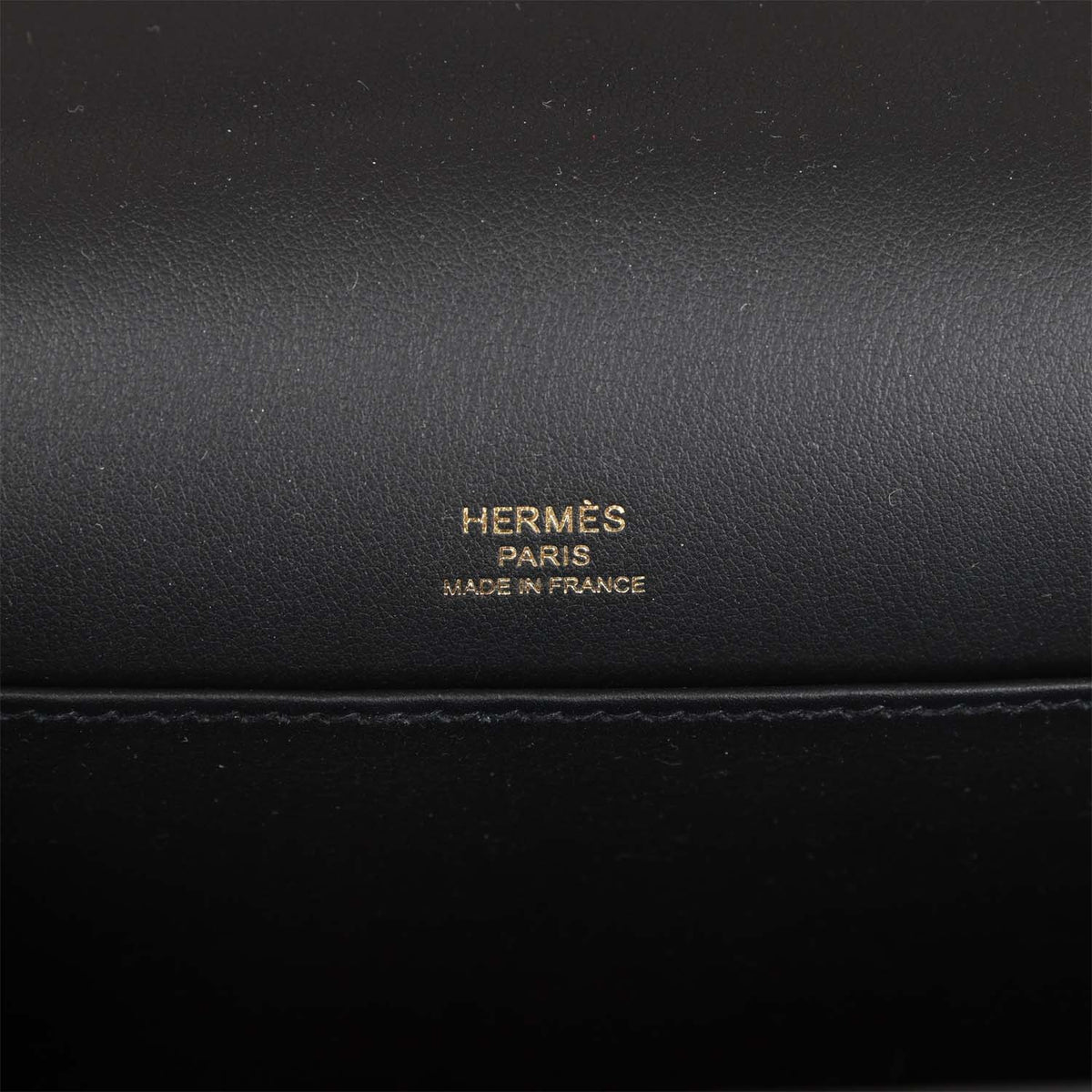 Black Chevre Gold Hardware Geta U887384