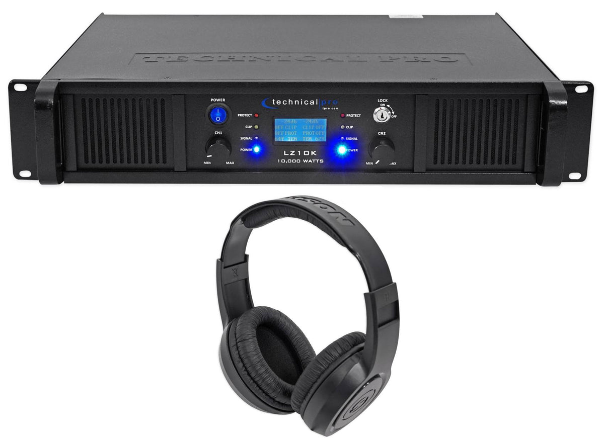 10000w 2-Ch Amplifier with LCD Display X8253