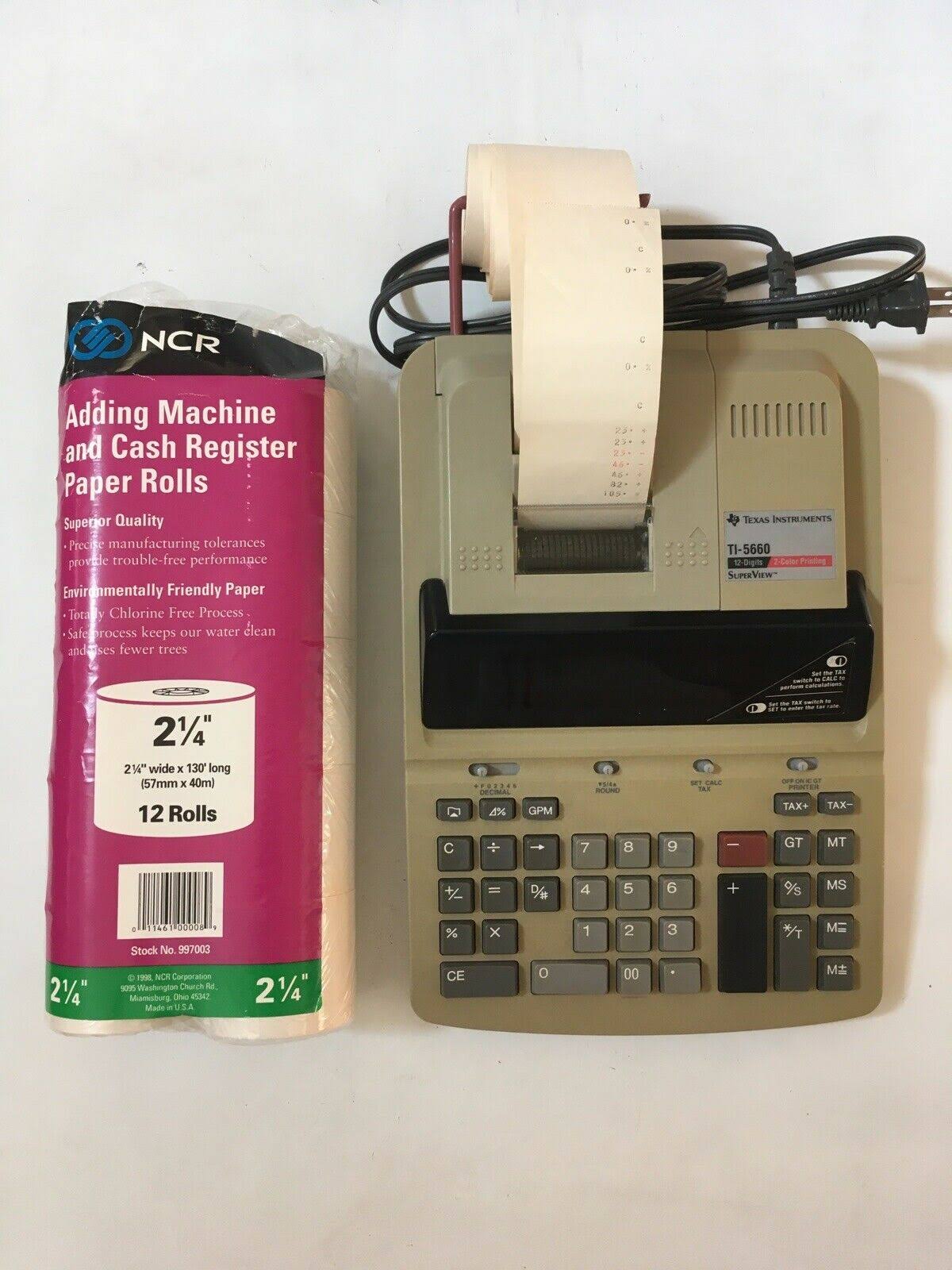 Scientific Calculator 12 Digits 2 Color T235
