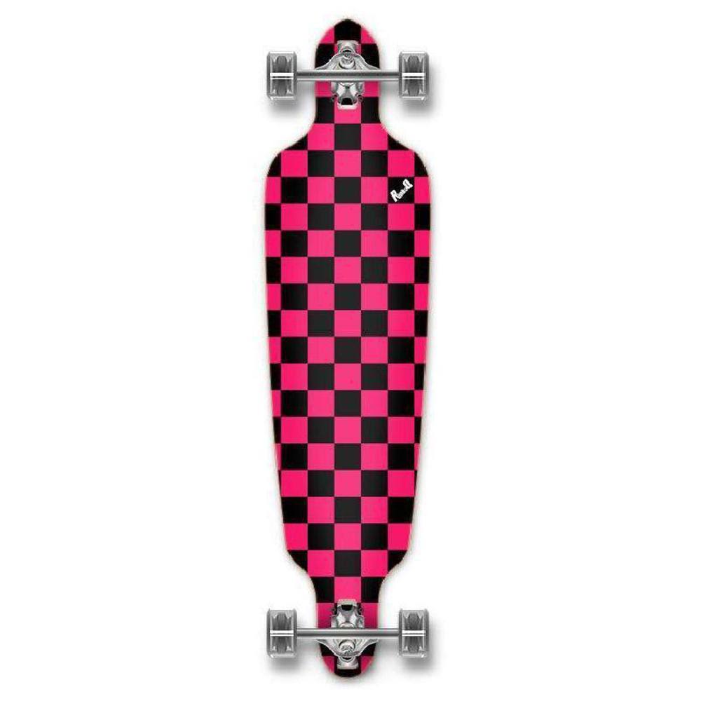 Pink Drop Through Longboard Complete W7933