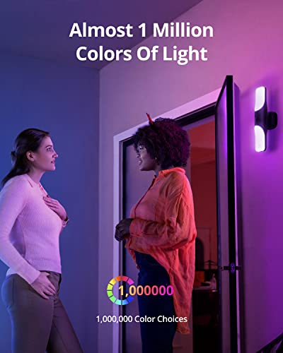 2K Security Camera with 1200-Lumen Light, Color Night Vision, Motion Activated Light, Floodlight Camera Q104