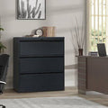 Black Heavy-Duty Lateral File Cabinet R1746