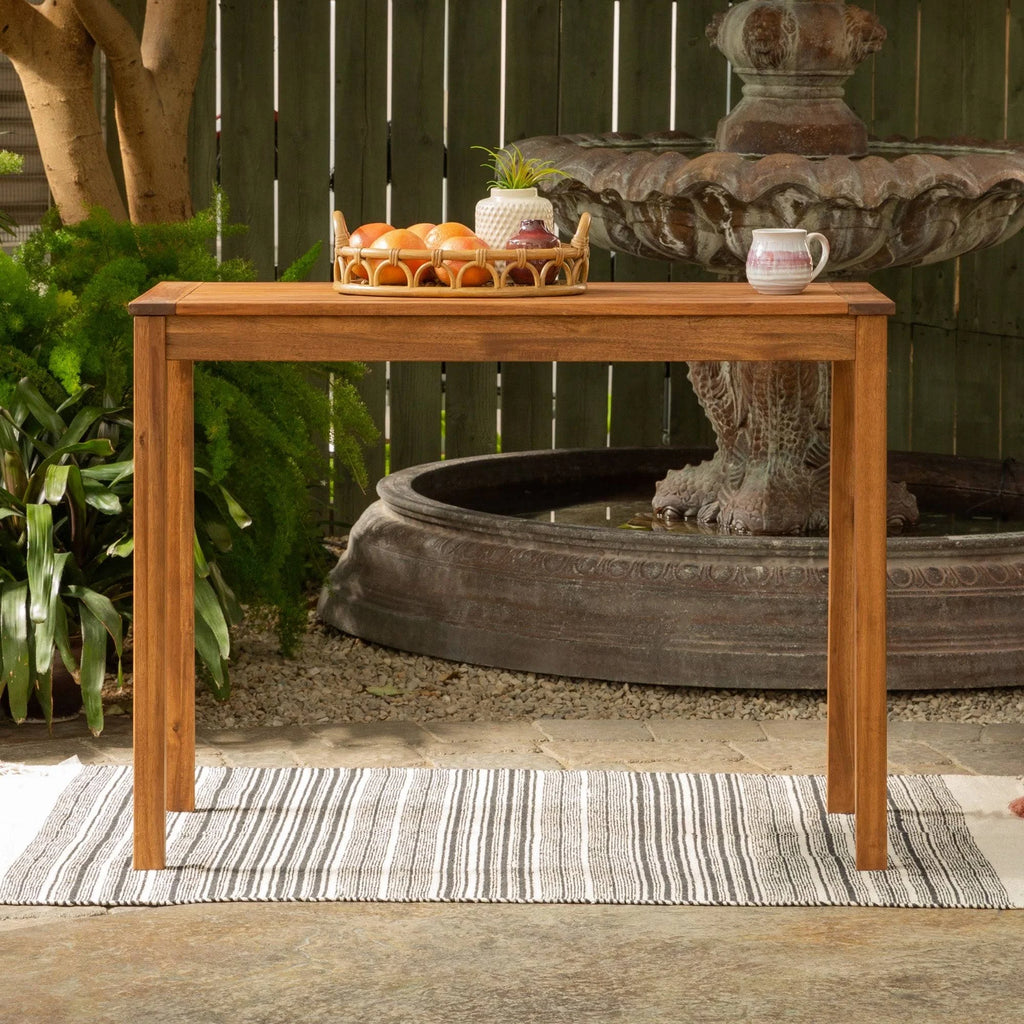 Acacia Wood Counter Height Table J3357