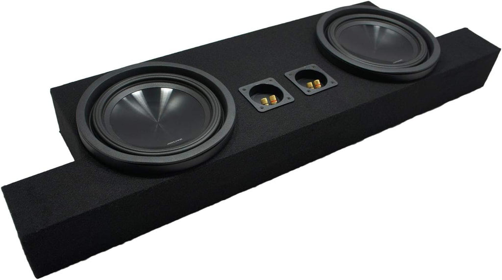 2004-2012 Chevy Colorado Crew Cab Dual 10 Subwoofer Box Enclosure N62484
