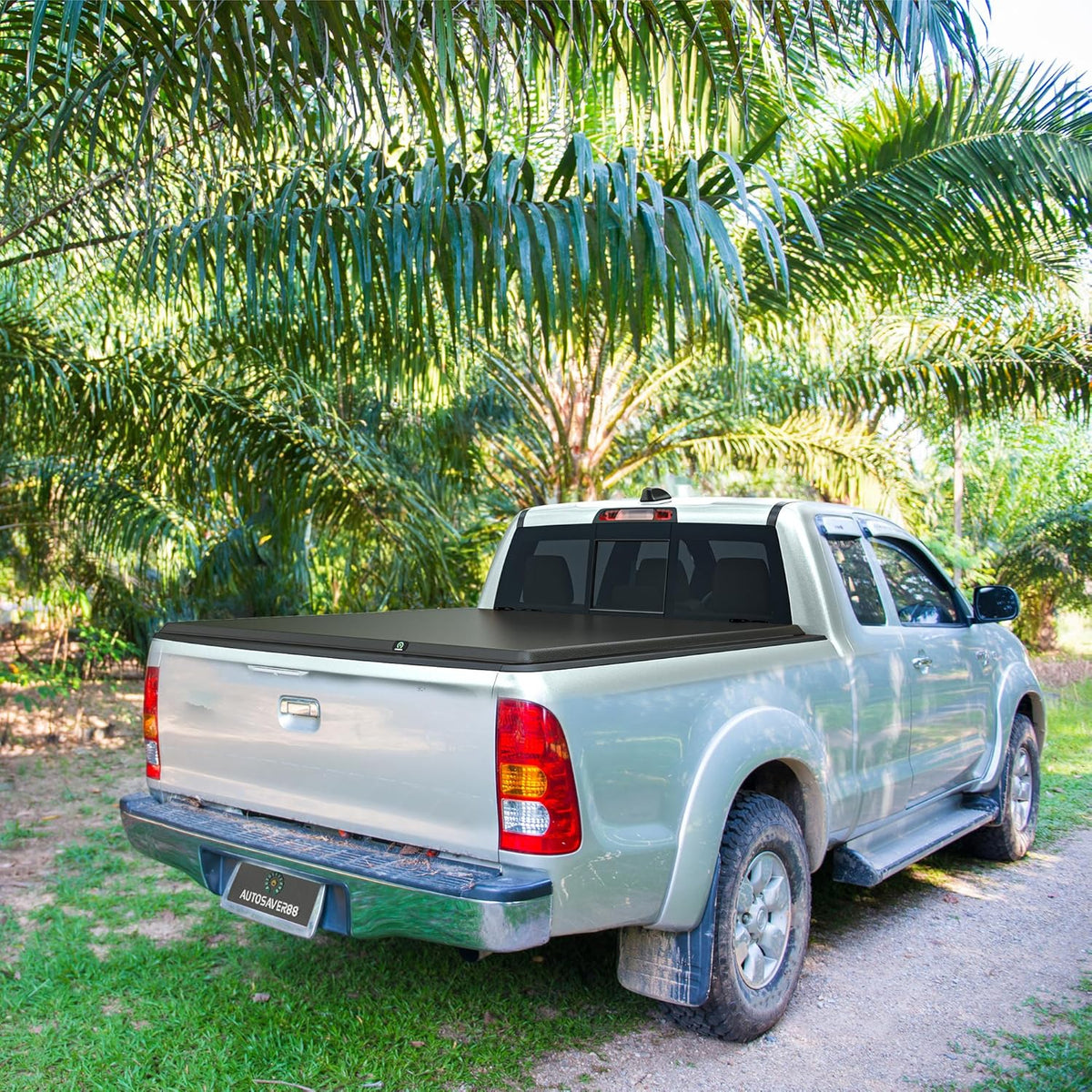Soft Tri-fold Truck Bed Tonneau Cover for 5.7ft Bed C928