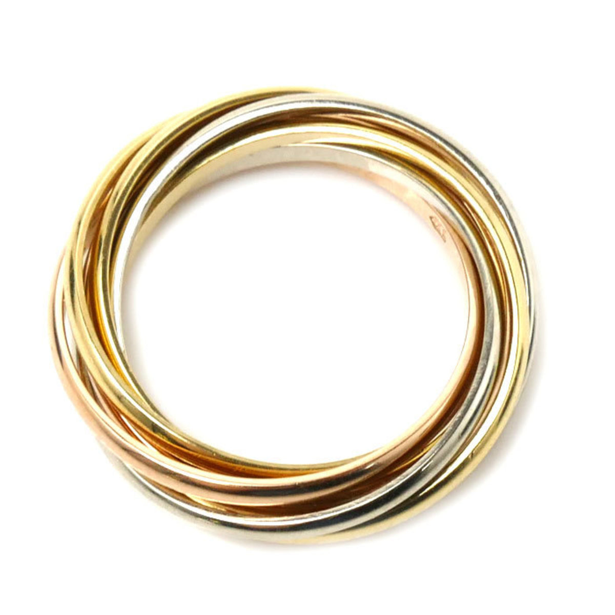 Pre-Owned Trinity 7-row ring 6.9g Ladies T526149