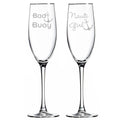 Set of 2 Champagne Flute Glasses W248