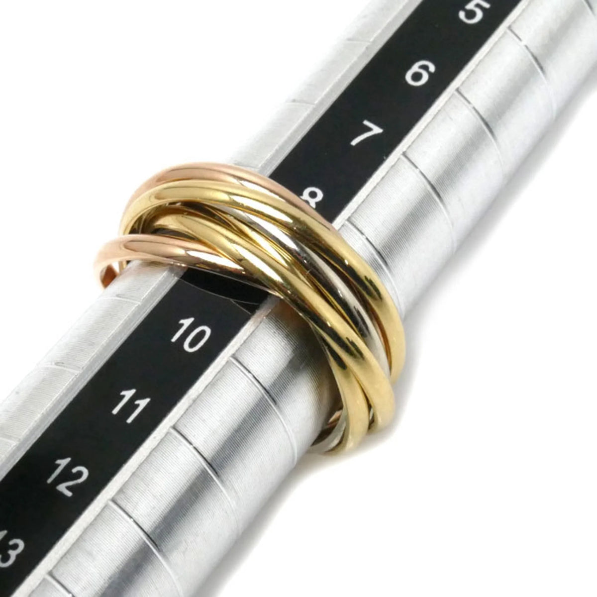 Pre-Owned Trinity 7-row ring 6.9g Ladies T526149