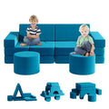 13PCS Modular Kids Play Couch (Blueberry, L) G2760