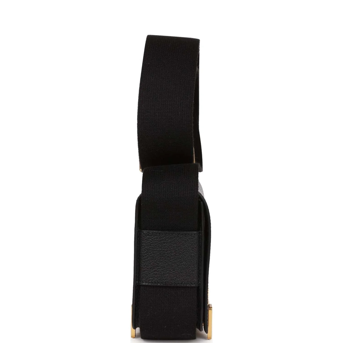 Black Chevre Gold Hardware Geta U887384
