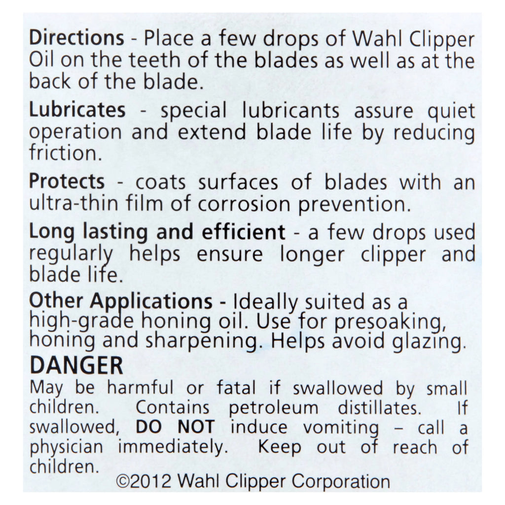 Hair Clipper Blade Lubricating Oil 4 Fluid Ounces Q888