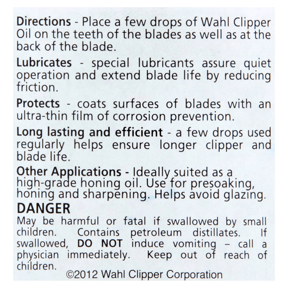 Hair Clipper Blade Lubricating Oil 4 Fluid Ounces Q888